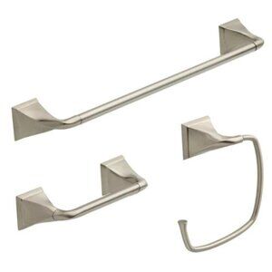 Delta Everly 3-Piece Bath Hardware Set in Brushed Nickel EVE63-BN